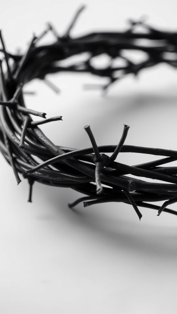 crown of thorns imagery