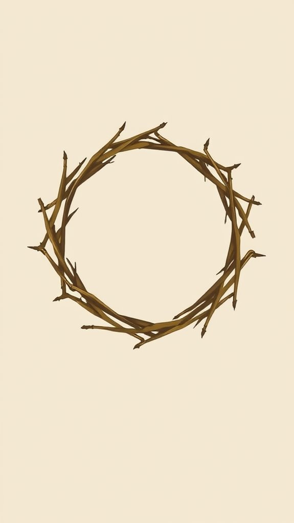crown of thorns imagery