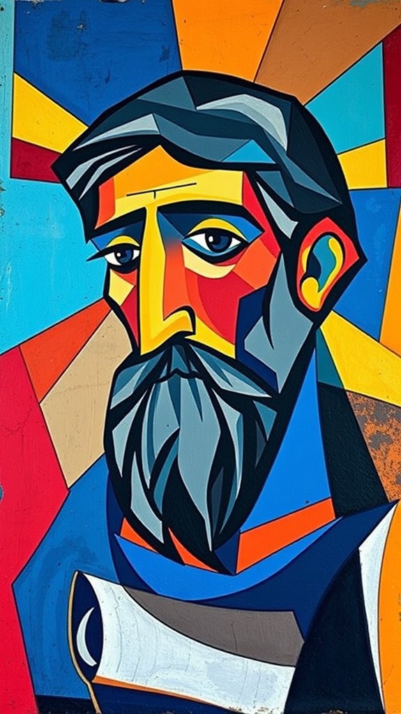 cubist depiction of paul