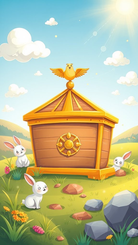 cute ark covenant illustration