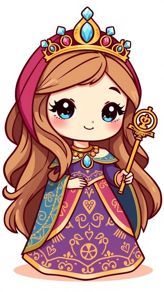 cute chibi queen esther