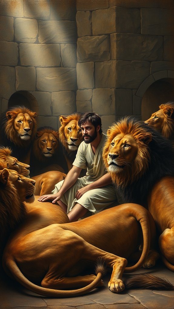 daniel in lion s den