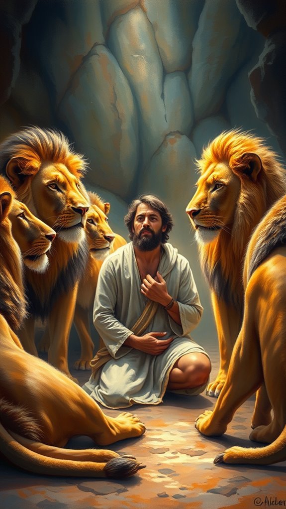 daniel in lion s den
