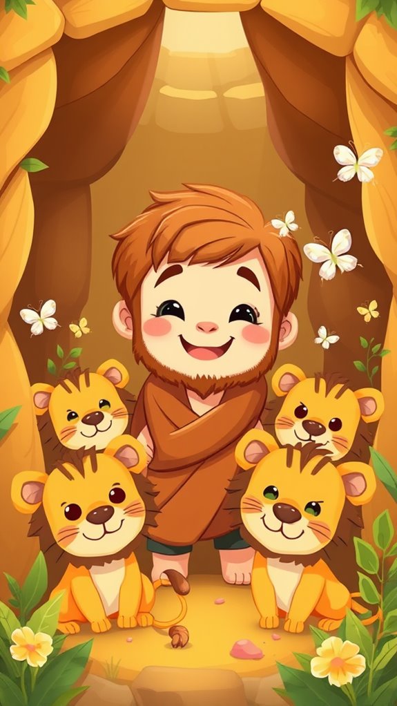 daniel in lion s den