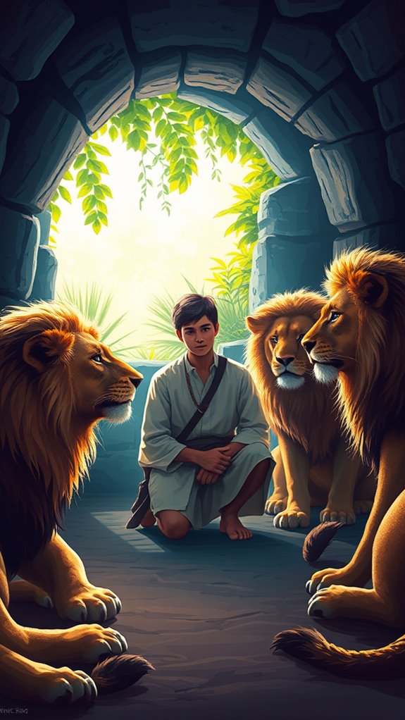 daniel in lion s den