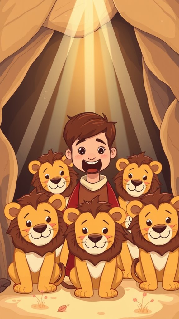 daniel in lion s den