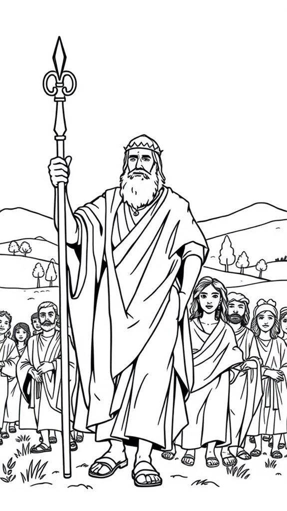 12 King David Coloring Pages - Printable & Free To Download