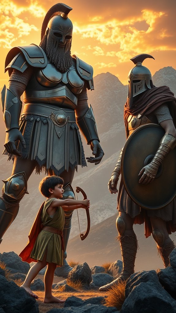 david versus goliath imagery