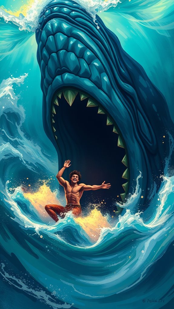 digital artwork of jonah