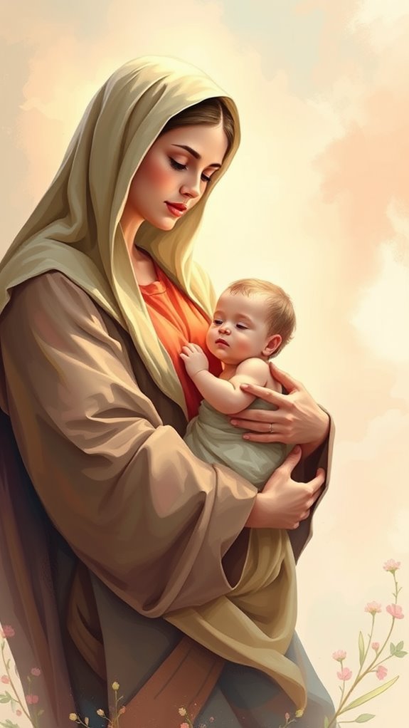 digital artwork of nativity