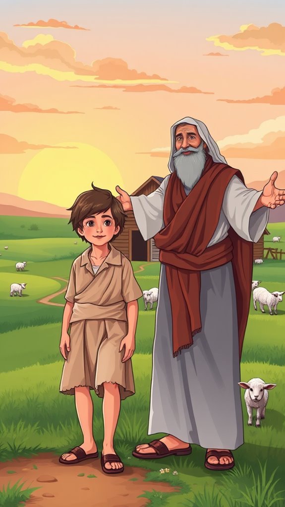 digital collage of prodigal