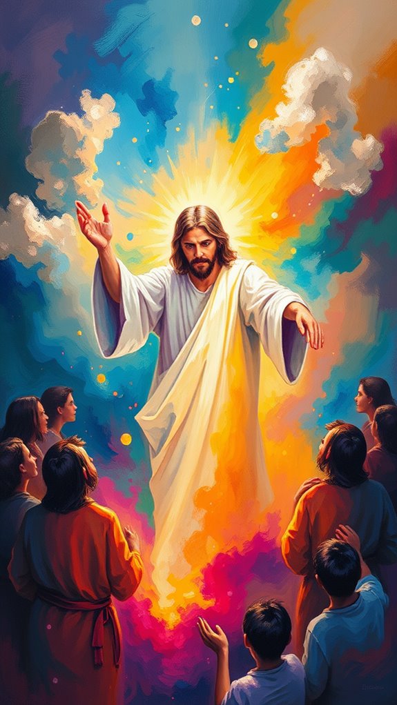 disciples witness jesus presence