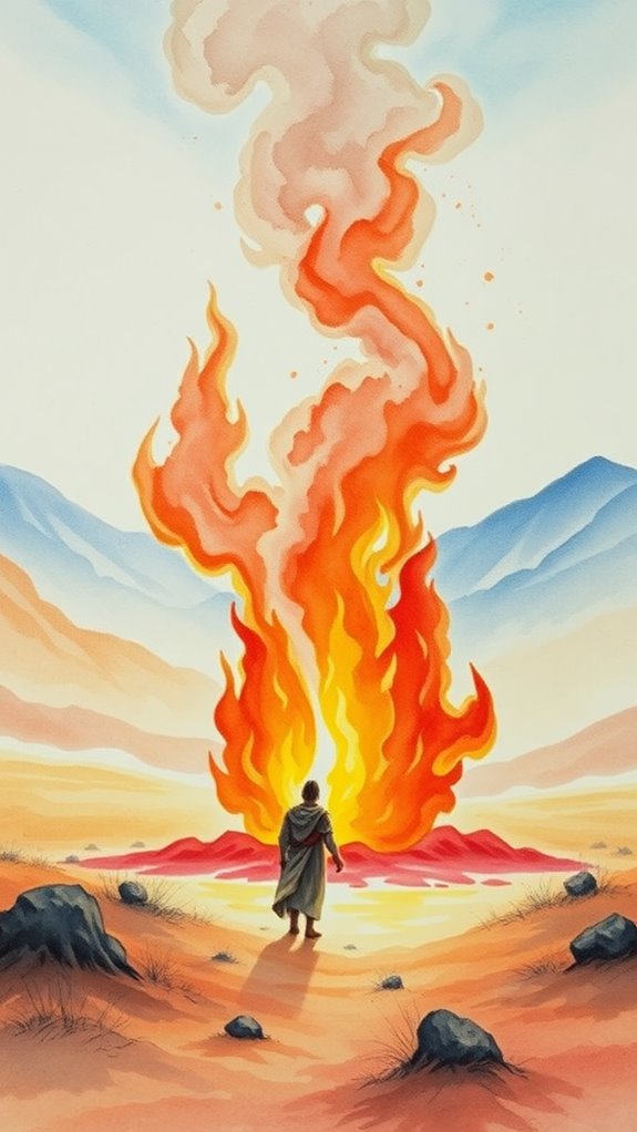 divine encounter with fire