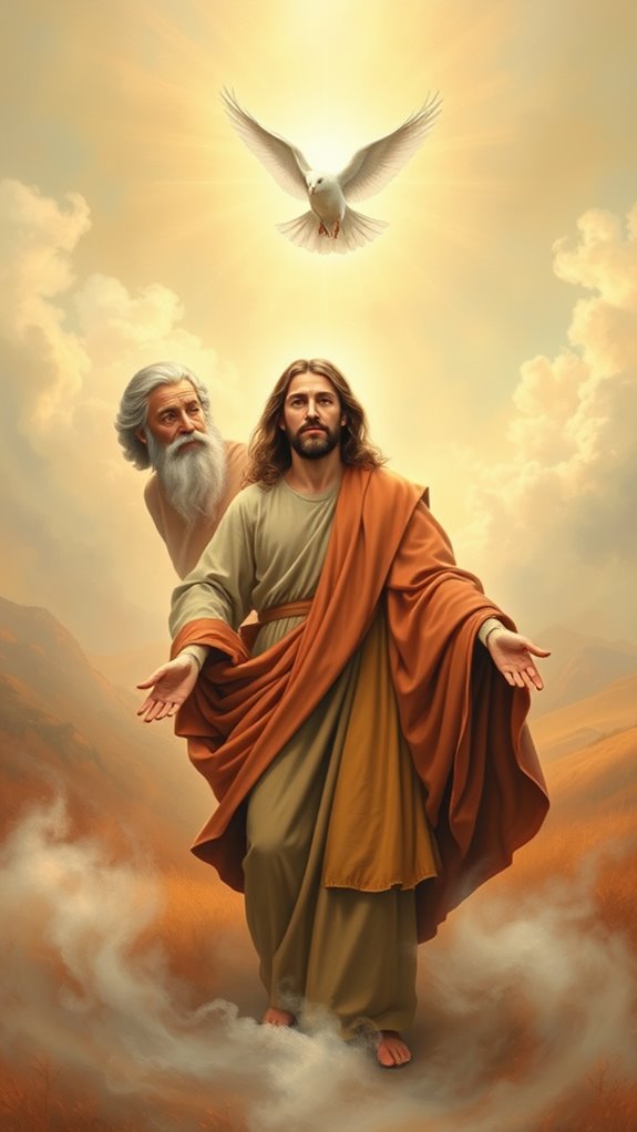 divine figures in harmony