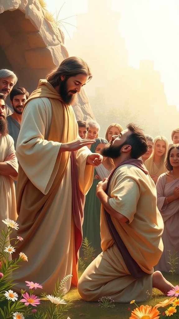 divine healing of blindness