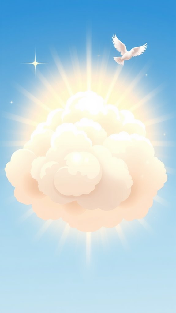 divine inspiration cloud imagery