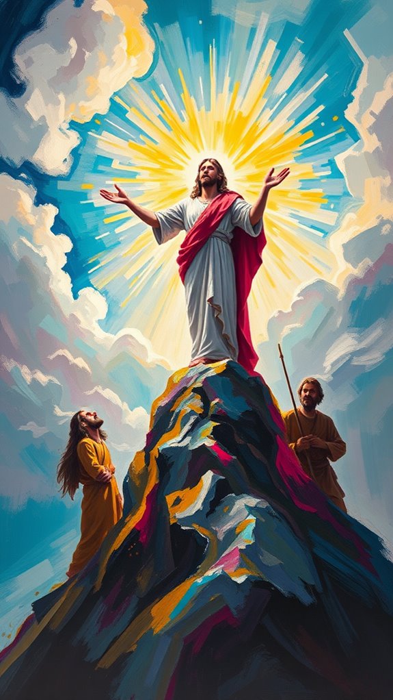 divine transformation in color