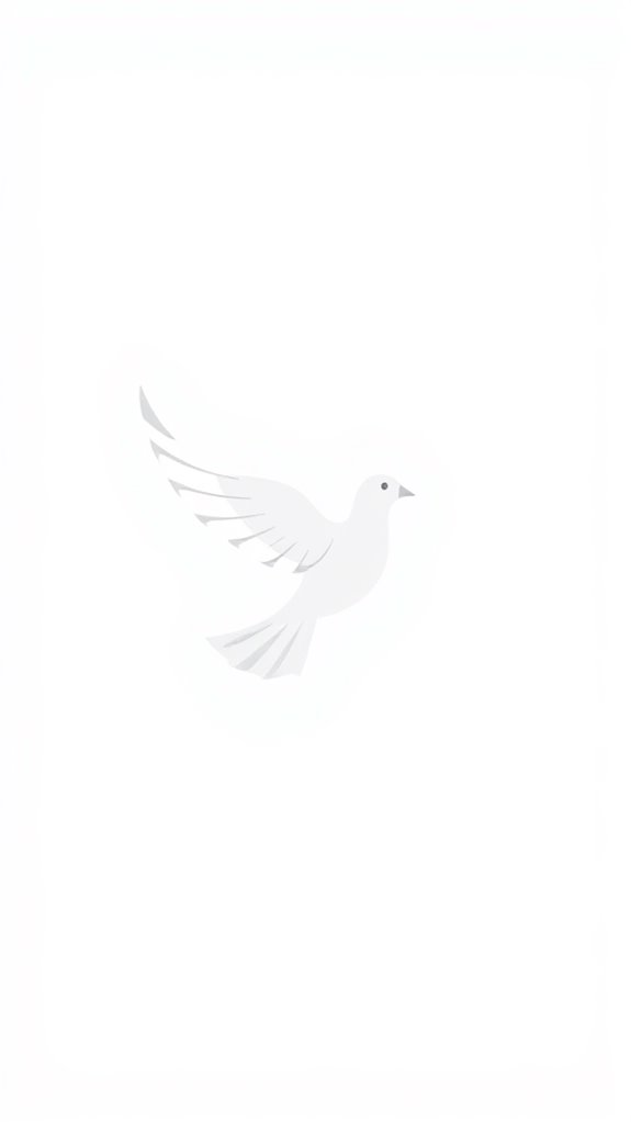 dove illustration for beatitudes
