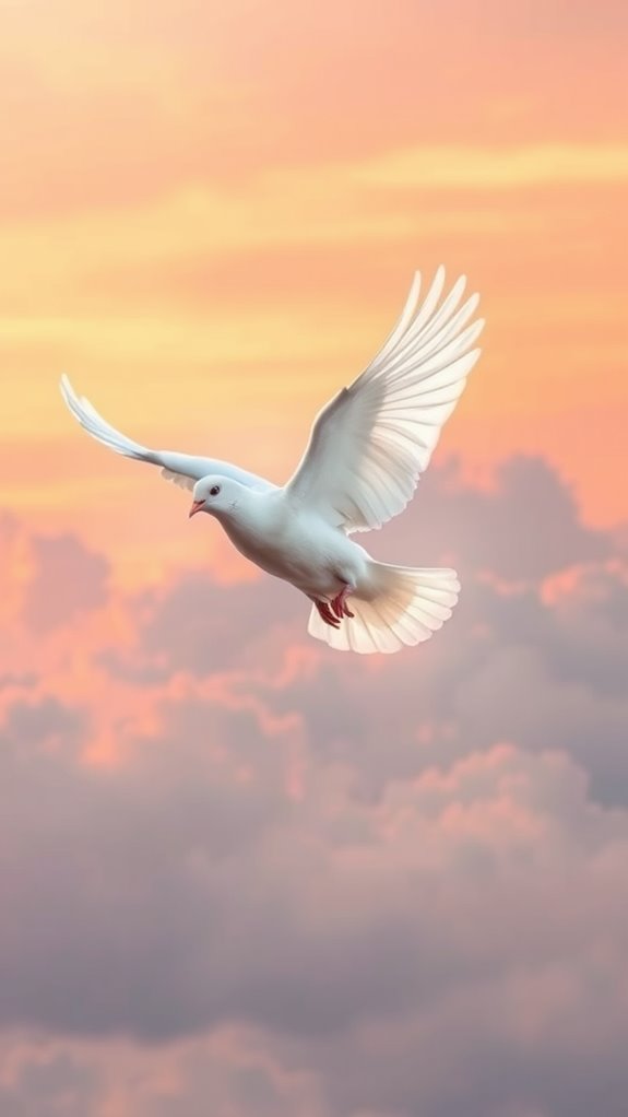dove stock photo image