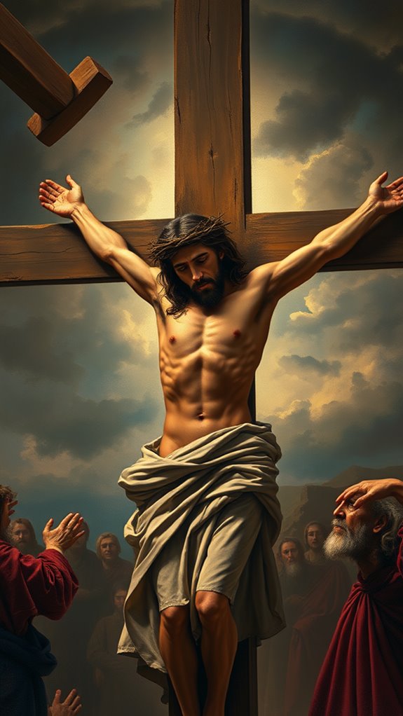 dramatic depiction of sacrifice
