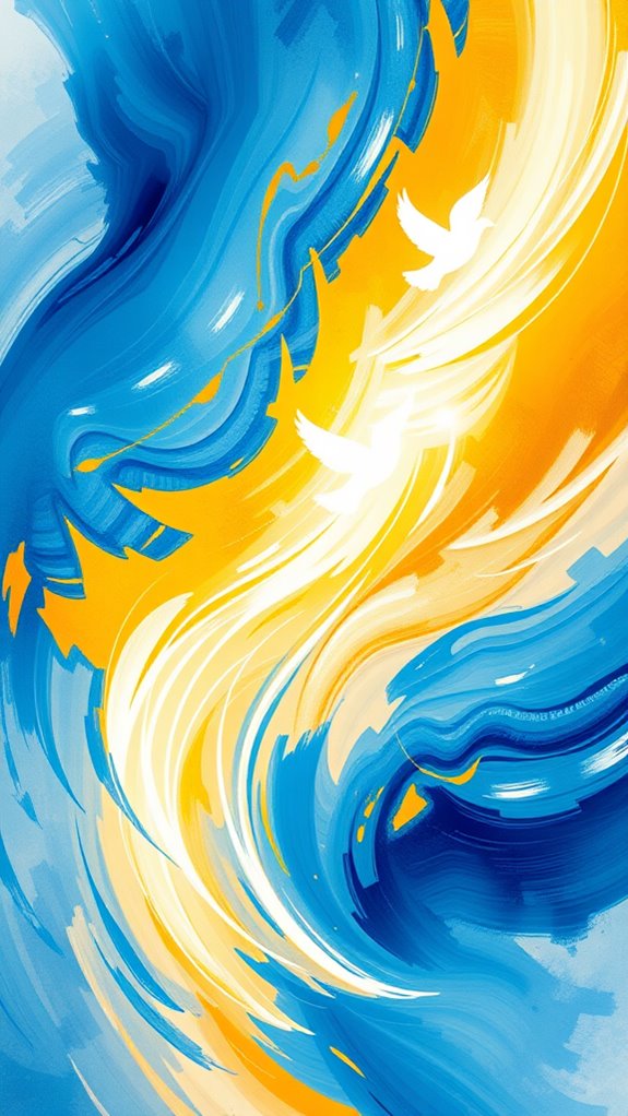 dynamic holy spirit artwork