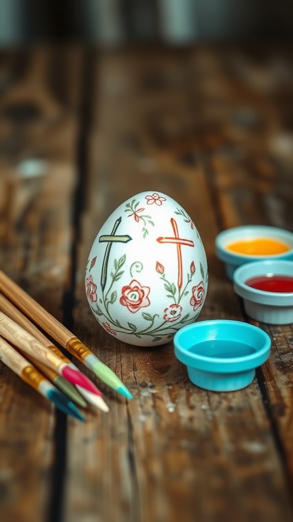 easter egg decorating activity
