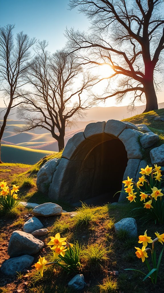 easter nature scene imagery
