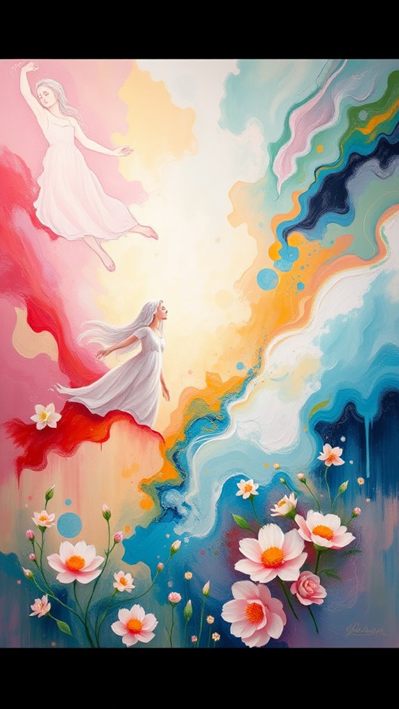 easter sunday abstract art