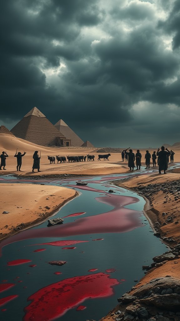 egyptian plagues conceptual art