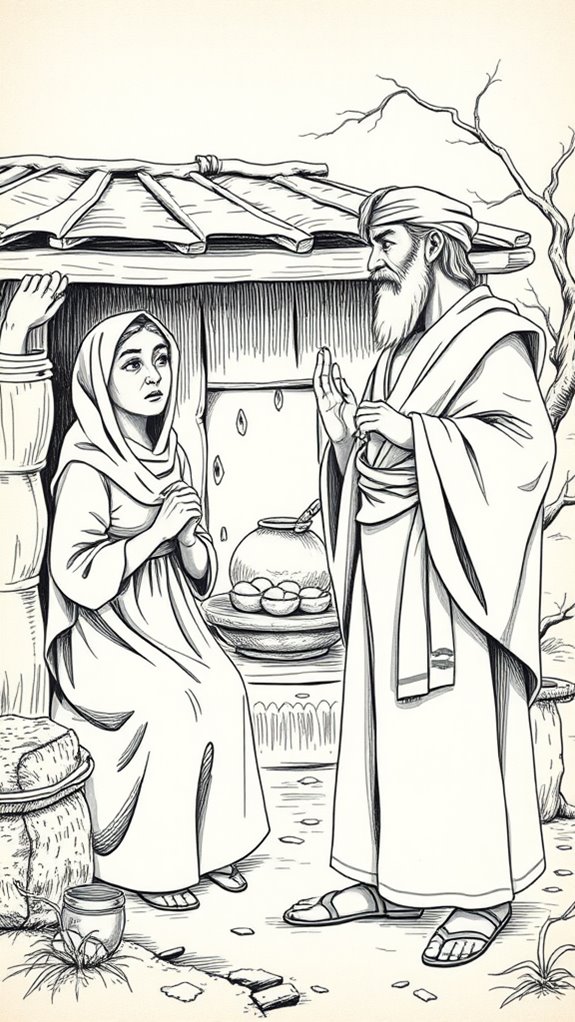 elijah and widow s encounter