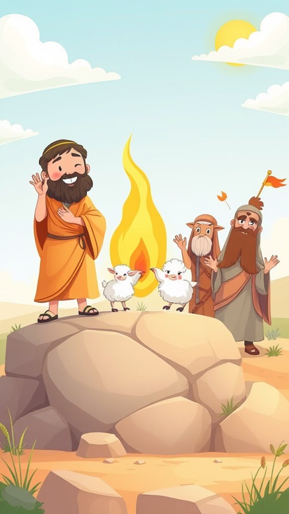 elijah confronts baal prophets