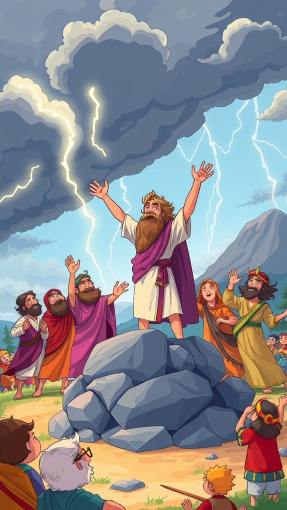 elijah confronts baal prophets