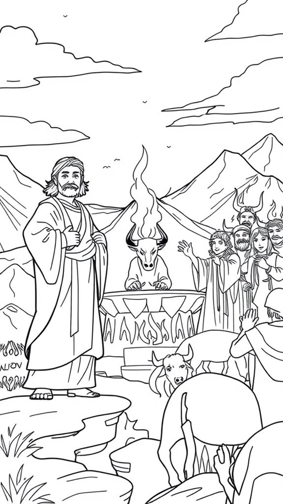 elijah confronts baal prophets