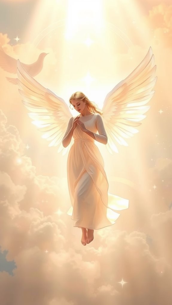 ethereal guardian angels imagery