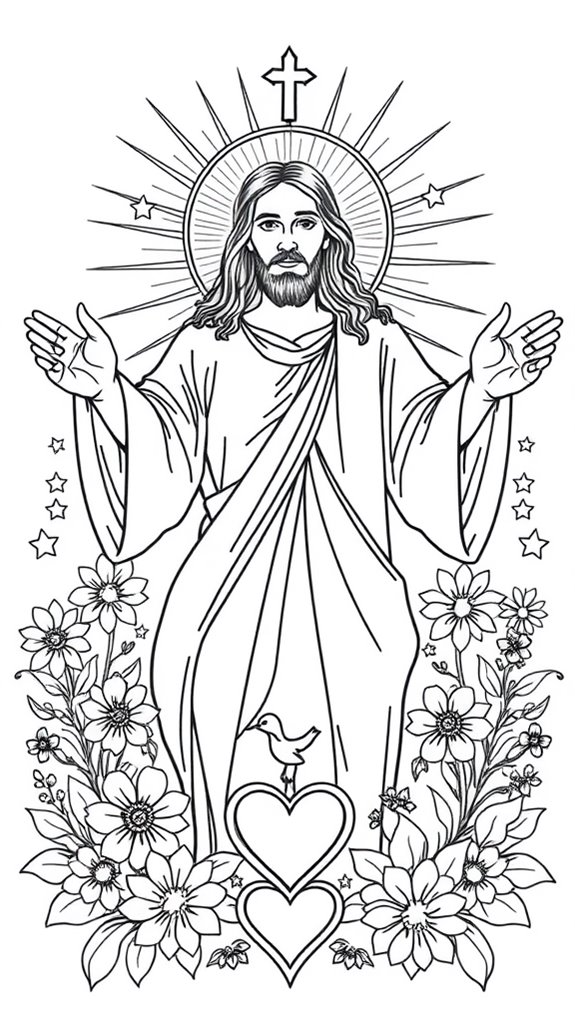 faith based coloring activity