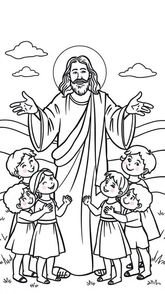 faith based coloring activity