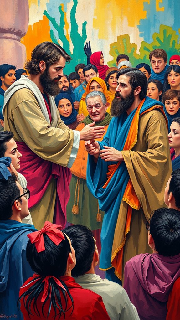 fauvism inspired healing scene