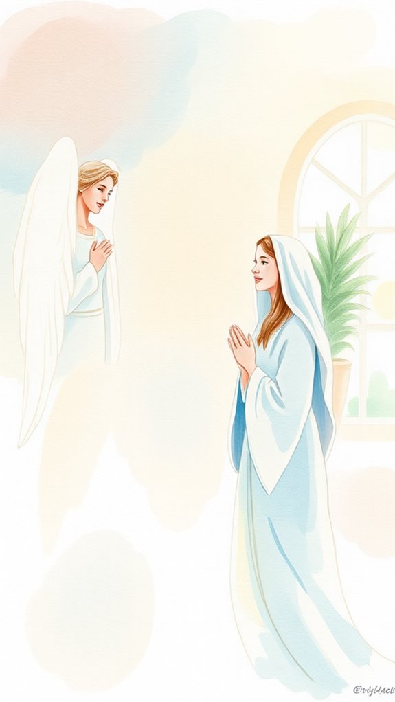 gabriel meets mary artistically