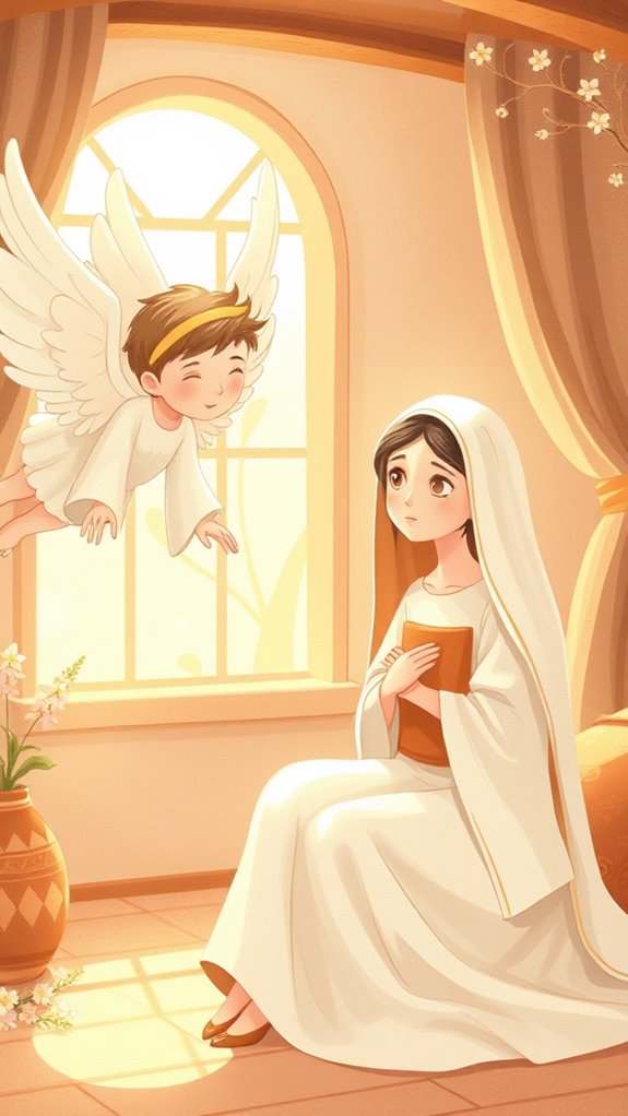 gabriel meets mary illustrated