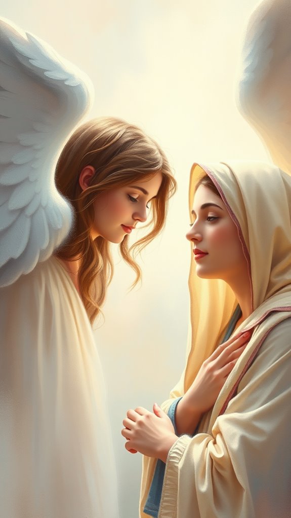 gabriel visits mary softly