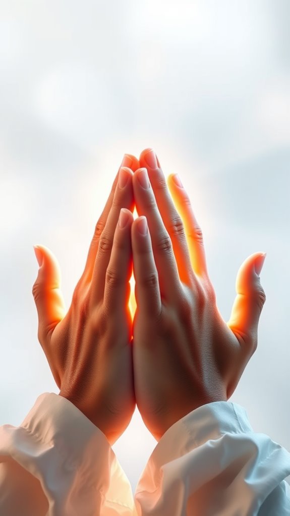 gentle hands in prayer