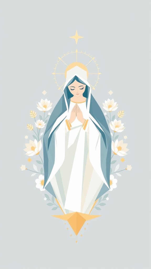 geometric immaculate conception design
