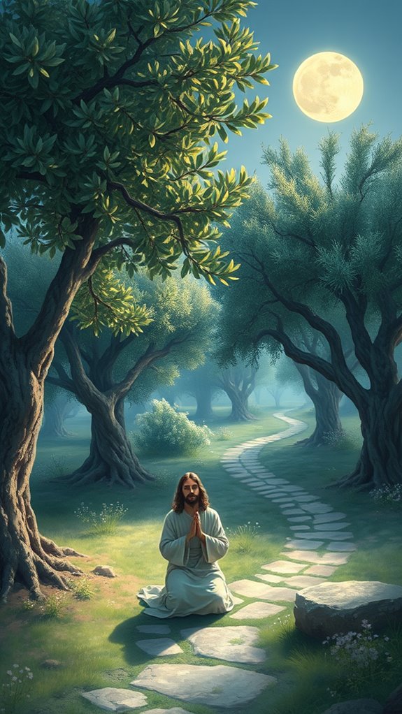 gethsemane garden painting artwork