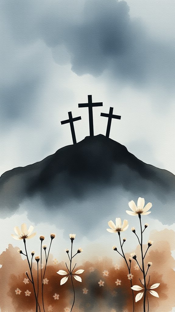 good friday watercolor art