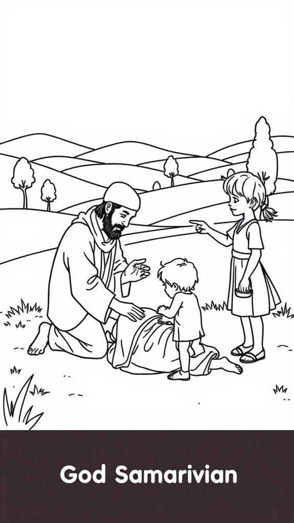 12 Good Samaritan Coloring Pages - Printable & Free To Download