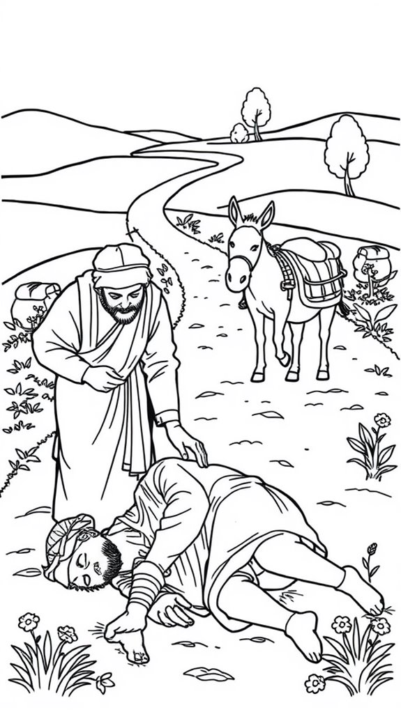 12 Good Samaritan Coloring Pages - Printable & Free To Download