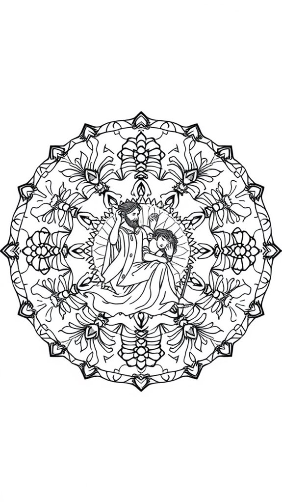 good samaritan coloring page