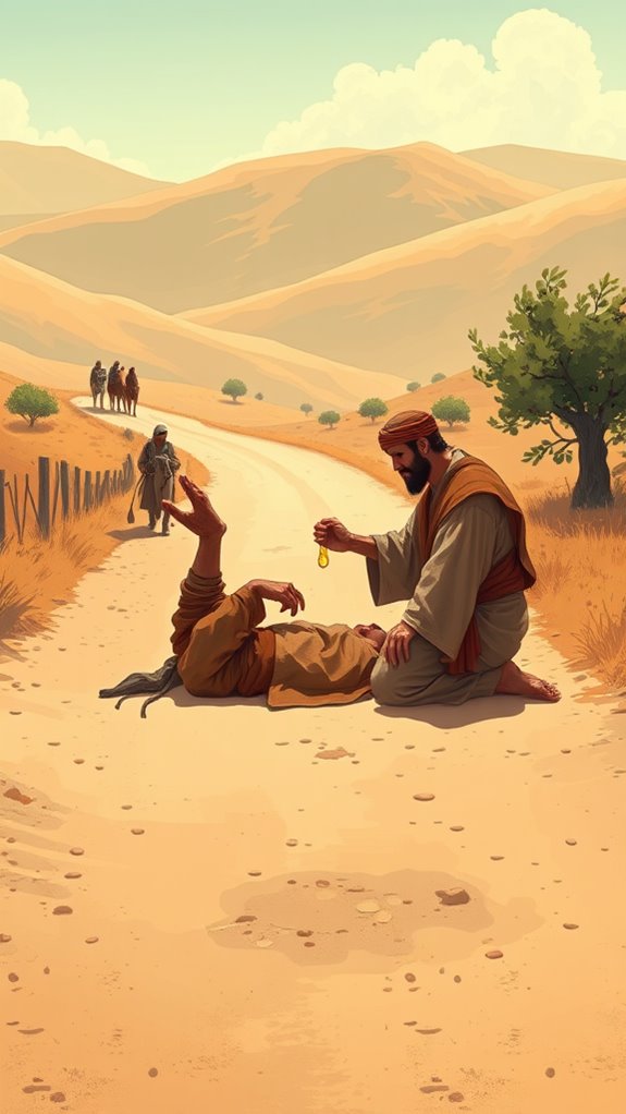 good samaritan helping others