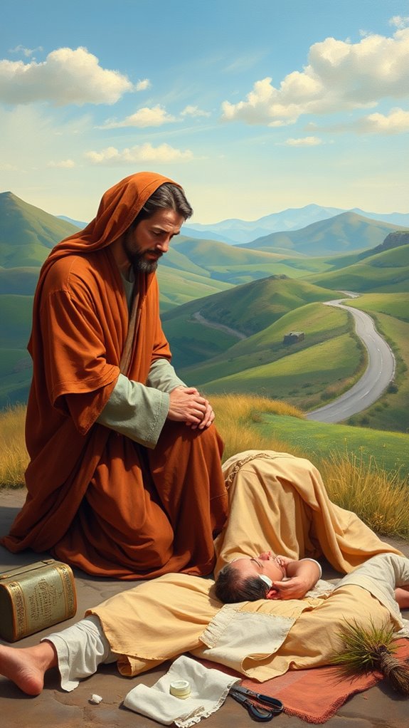 good samaritan oil painting