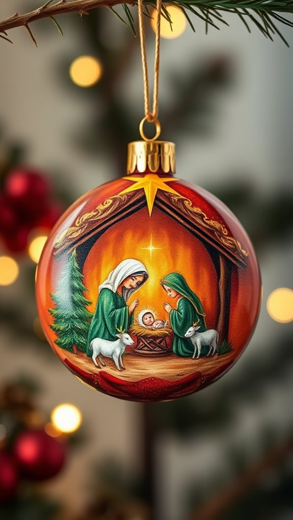 gouache ornament painting technique